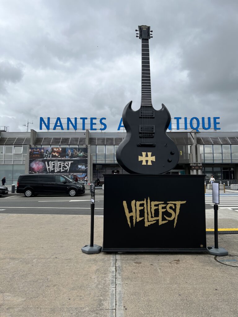 Hellfest transportation from Nantes airport